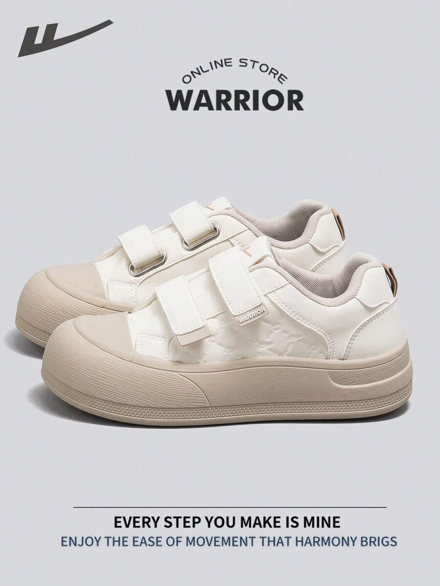 Warrior Women's Board ShoesSpring And SummerComfortable Modest Style Casual Yet Sleek Sneakers Applicable Throughout The Year Wear-Resisting All-Day Wear Training Sneakers Running Shoes - Beige - View 1