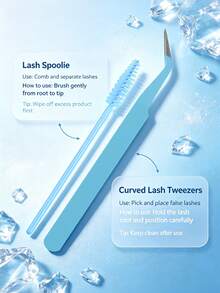 320 Pieces Of Card-Type Breathable False Eyelashes, Easy For DIY, Can Be Extended By 10 To 16 Millimeters. C-Shaped Curled, With A Clear And Moist Makeup Effect. Cartoon-Style Eyelashes, Triple Fish Tail Eyelashes And 3D Segmented False Eyelashes. - C - View 13