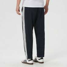 Adidas New Three-Stripe Sports Pants Running Fitness Training Casual Knit Men's Trousers - Blue - View 6