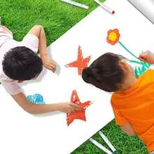 Fournitures de dessin pour la rentrée scolaire en classe, peinture et gribouillage pour la maternelle, papier de dessin blanc pur en rouleau long pour la peinture, le coloriage et le remplissage, papier de dessin pour gribouillage des enfants, canevas de 100m pour la maternelle sans salir les murs, papier d'art épaissi en rouleau complet super long, papier de peinture pour la rentrée scolaire, papier de dessin découpable pour usage en classe - Largeur 30 cm - Voir 10