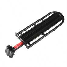 1PC Bicycle Rear Rack Mountain Bike Quick Detachable Adjustable Aluminum Alloy Rack Flat Telescopic Luggage Rack Bicycle Equipment Suitable For Commuting And Outdoor Cycling. The Weight Of The Bike Is 10Kg - Multicolor - View 10