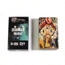 1件式占卜儀式卡牌，適合遊戲與派對，成人派對遊戲，適用於萬聖節/聖誕節/感恩節 - 黑色 - 查看 4
