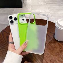 適用於 iPhone 17/17 Pro/17 Pro Max/16/15/14/13/12/11 系列手機殼，1件 Ins 風 2合1 磨砂波浪紋手機殼，全包覆防震手機保護殼，17 Pro Max Apple 手機殼，時尚防震全包覆手機殼 - 淡紫色 - 查看 6
