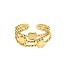 Gold Open Adjustable Ring For Women, Versatile Gold Thumb Knuckle Open Ring, For Dates Parties Dances Daily Commutes And Casual Vacations - Gold - View 14