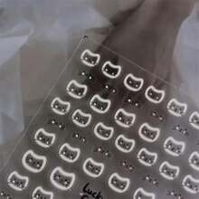 Full Wrap Nail Stickers - Apricot - View 6
