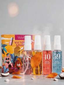 1pc/4pcs/5pcs 40ml Brazil Series Fragrance Spray, Gift Box Packaging, Limited Edition Indoor & Outdoor Air Freshener, Multi-Layer Mood Enhancing Spray, Multi-Layered Fragrance, Long-Lasting Scent, Providing Pleasant Sensory Experience. Elegant Janeiro Vanilla, Coconut, Fruity Floral, Citrus, Woody And Marine Scents Intertwined, Floral Fruity Multi-Flavor Suitable For Home, Bedroom, Dorm, Office, Travel, Holidays, Parties, Summer Travel Essential, New Holiday Gift/Vacation Must-Have - 多種香型 - 查看 3