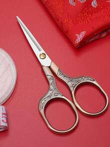1pc Embroidery Scissors, Stainless Steel Small Scissors, Yarn Scissors, DIY Embroidery, Crafts, Sewing, Art Creation And Daily Use Tools - Multicolor - View 8