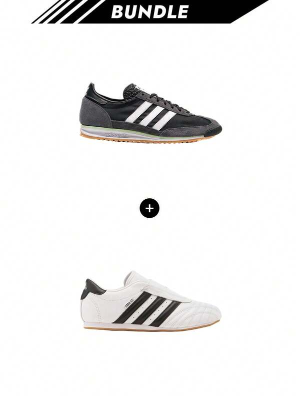 [Paquete] Zapatos Unisex Negro Núcleo / Blanco Nube / Carbono JH7390 + Adidas Taekwondo Mujer Blanco Nube / Negro Núcleo / Goma JQ4774