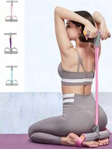 Home Pedal Resistance Band - Elastic Pull Rope, Suitable For Home Exercise, Yoga Enthusiasts, Improve Body Flexibility, Flexibility, Maintain Perfect Body Shape, Resistance Band - Multicolor - View 2