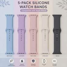 5pcs Lavender/Mist Blue/Gray Pink/Starlight/Black