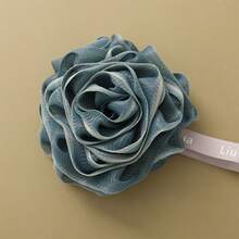 1pc Gradient Rose Shaped Bath Ball, Fragrance-Free Exfoliating Body Scrub Brush For Smooth Skin - View 6