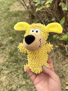 Squeaky Dog Toy, Mop-Shaped Toy, Vibrates And Makes Sound, Blue Self-Entertainment Boredom Relief Toy, Durable And Wear-Resistant, Suitable For Small Dogs Pet Supplies (1/2 Pcs) - Multicolor - View 7
