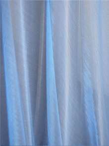 PARTY FABRIC 1件漸層雙色網格布料，雷射紋理透視布料，適用長洋裝、披肩，創意手工布料 - 藍色 - 查看 4