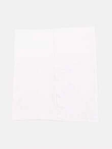 Silk Solid Color Anti-Slip Beanie Hat, Simple Practical Multi-Functional - White - View 5