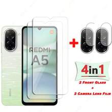 واقي شاشة زجاجي مقسى 3D HD ل- Redmi 17/17 4G/A7 Pro/A5, 15/15C/14C/ A3X، واقي عدسة زجاجي مقسى شفاف، فيلم مقسى مضاد للخدش، فيلم واقي للكاميرا، واقي عدسة الكاميرا - شفاف - مشاهدة 11