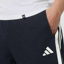Adidas New Three-Stripe Sports Pants Running Fitness Training Casual Knit Men's Trousers - Blue - View 10