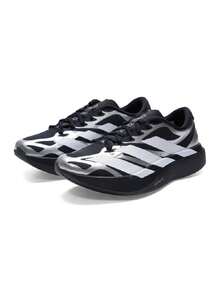 Adidas 男款 2026 春夏 ADIZERO EVO SL EXO M 輕量舒適日常通勤休閒跑步鞋 KI4764 - 黑色/白色/亮金屬鐵灰 - 查看 8