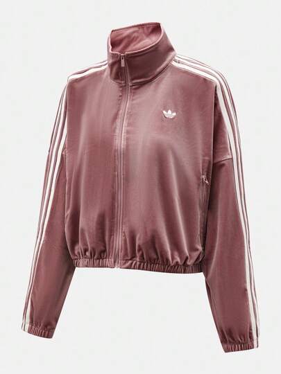 Adidas Originals Women's TRACK TOP Casual Daily Wear Knitted Jacket KR9595