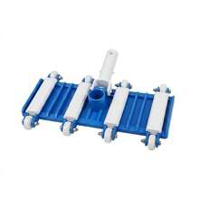 Cabezal de Vacío para Piscina Estándar con 8 Ruedas, Limpiafondos Manual de Gran Eficiencia, Compatible con Manguera de 2.7cm, Material ABS+PE - Default Title - Ver 1