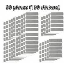 5/20/30/50pcs - Window & Door Screen Repair Patches, Adhesive Repair Kit, Indoor Insect & Fly Screen Mesh, Screen Door Repair Patch. Mosquito-Proof Self-Adhesive Screen Repair Patch, Hole Patch For Mosquito-Proof Door & Window, Drainage Hole Patch. Window Screen Repair Patch, Drainage Patch. Sealing Strip. Tools & Home Improvement. - Multicolor - View 12