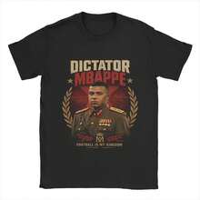 Kylian Mbappe Dictador Meme T-Shirts For Men And Women, 100% Cotton, Graphic Print, Clothing - Color 8 - View 4