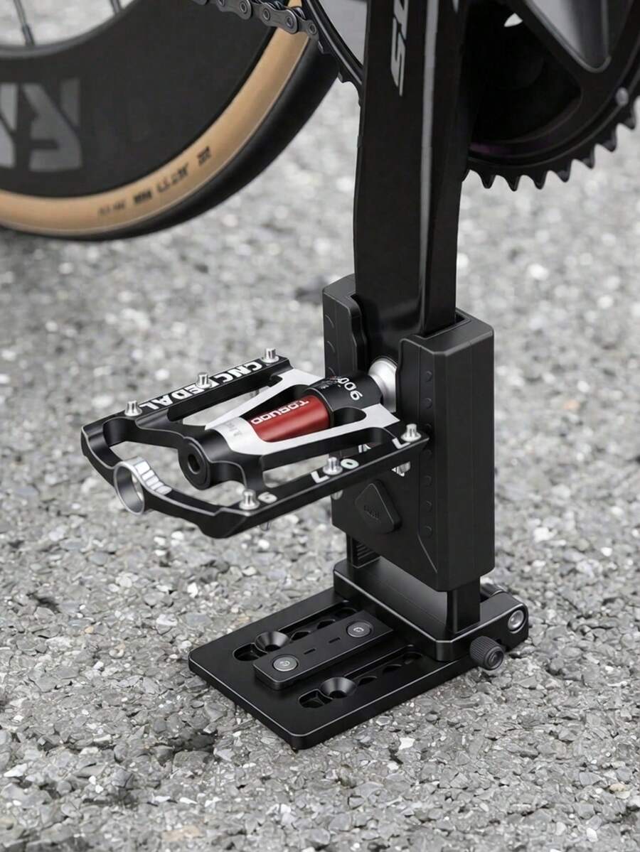 TOSUOD Portable Foldable Bicycle Vertical Parking Stand, Lightweight Compact Bike Kickstand Support Bracket, Universal For Mountain And Road Bikes, Stable Parking Support For Indoor Storage And Outdoor Temporary Parking, Foldable Space-Saving Design, Stable Weight-Bearing And Anti-Tip, Practical Bike Parking Accessory For Daily Commute, Short Trips And Long-Distance Cycling - Multicolor - View 1