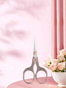 1pc Embroidery Scissors, Stainless Steel Small Scissors, Yarn Scissors, DIY Embroidery, Crafts, Sewing, Art Creation And Daily Use Tools - Multicolor - View 7
