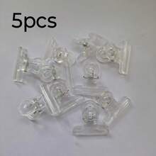 10/20 Plastic Bulldog Clips, Practical Paper Clips, Hinge Clips, Suitable For Home And Office Use (Transparent) - Multicolor - View 10