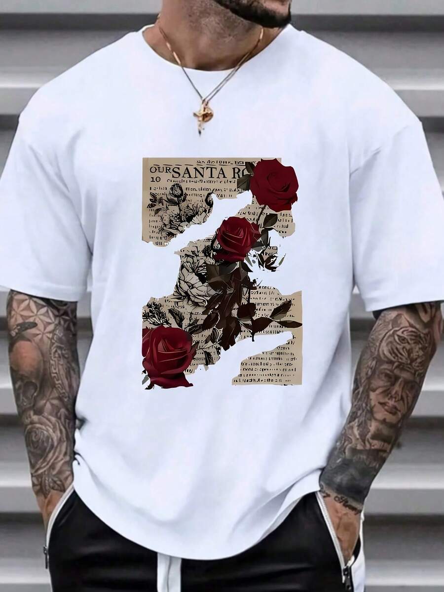 Men T-Shirts - White - View 1