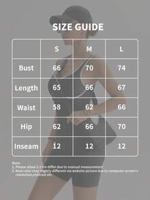 European & American Style Seamless Yoga Jumpsuit, Black & White Contrast Trim Ribbed Fitness Jumpsuit, Casual Versatile Everyday Wear Sports - Black - View 6