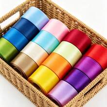 (25 Yardas / Rollo) Cinta de 2'' (50 Mm) de una sola cara para decoración de bodas y embalaje de regalos festivos - 25 YEARS - Ver 8