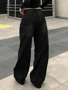 Women Jeans - Black - View 3