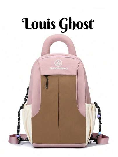 Casual Sports Backpack. Thoughtful Top Handle Design, Allowing You To Switch Between Hand-Held And Shoulder Carry As Needed. Whether Commuting To The Subway, Weekend Shopping, Going To Class, Short Trips, Or Outdoor Hiking, It Can Easily Accommodate Your Phone, Power Bank, Umbrella, Books, And Other Personal Items, Keeping Your Travel Organized.