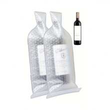 1/2/3pcs Wine Bottle Protection Bag, Portable Reusable Wine Bottle Shatterproof Cover, Multi-Layer Protective Wine Bottle Cover-Suitable For Travel, Picnic, Travel, Gift Giving To Prevent Wine Bottle Breakage - View 3