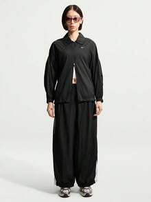 Nike Women's AS W NK BALLOON TRACK PANT Woven Sports Long Pants IM8168-010 - Black - View 6