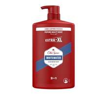 Old Spice أولد سبايس وايت ووتر جل استحمام 3 في 1 سعة 1 لتر - منتج تنظيف 3 في 1، غسول للجسم - الحمضيات - مشاهدة 1
