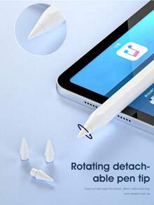 1pc Universal Capacitive Stylus Pen, Suitable For Phones And Tablets, Active Capacitive Stylus, Compatible With Android And Apple Devices, Precise Touch, Smooth Writing, High-End Capacitive Stylus (Not Compatible With Resistive Screen And Electromagnetic Screen Tablets) - Multicolor - View 5