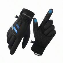 Men's Winter Touchscreen Warm Gloves, Suitable For Cold Weather Running, Cycling, Driving, Hiking, Biking, Working And Outdoor Activities - Sports 8902 - View 1