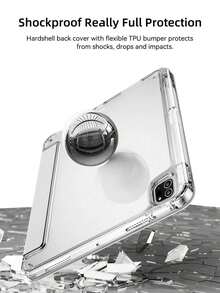 DANYCASE 保護殼，相容於 iPad A16 2025、Air 11/13、M3 2025、Mini 7 A17、Pro 2024、Air 11/13、M2 2024、Pro 11/13、M4 2024、Pro 12.9、7/8/9代、10.2、10代、10.9、Air 4/5、10.9、Pro 11、4/5/6代、Mini 6 - 灰色 - 查看 5