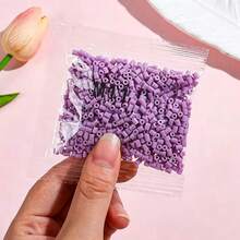 M Series 2.6mm Mini Fusion Beads, High Quality Iron Fuse Beads Refill Pack, Compatible DIY Pixel Art Material For Handmade Jewelry & 3D Craft Decoration - Multicolor - View 13