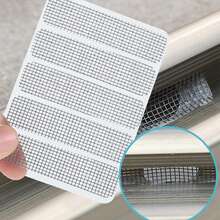 5/20/30/50pcs - Window & Door Screen Repair Patches, Adhesive Repair Kit, Indoor Insect & Fly Screen Mesh, Screen Door Repair Patch. Mosquito-Proof Self-Adhesive Screen Repair Patch, Hole Patch For Mosquito-Proof Door & Window, Drainage Hole Patch. Window Screen Repair Patch, Drainage Patch. Sealing Strip. Tools & Home Improvement. - Multicolor - View 2