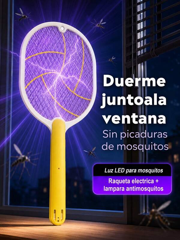 ONEEKA Matamosquitos eléctrico portátil, matamosquitos enchufable, con luz LED, regalos de Navidad recomendados