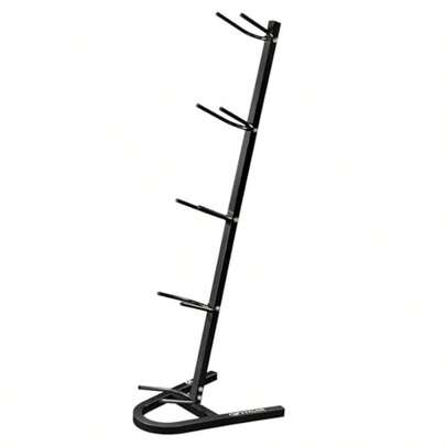 (Free Shipping)Upright Ball Storage Rack Heavy Duty Vertical Sports Equipment Organizer For Basketballs Soccer Balls Volleyballs Medicine Balls Home Gym Storage 250 Lb Capacity