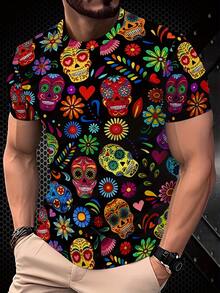 Men T-Shirts - Black - View 2