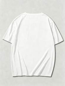 Camiseta de Cuello Redondo para Hombre con Diseño Gráfico de Calavera de Póker "ALL IN" de Vintage Tattoo, Camiseta de Manga Corta con Diseño de Cartas de Juego Retro - estilo1 - Ver 2