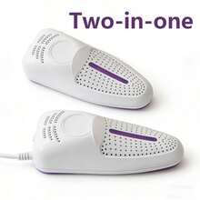 SOKANY Sèche-chaussures, Chauffage rapide des chaussures. Chauffage rapide en 15s, Chaussures chaudes en hiver/Déshumidification en saison pluvieuse, Air chaud environnant à 360°, Matériau ignifuge pour les chaussures, Essentiel pour les voyages et la maison. - Blanc - Voir 13