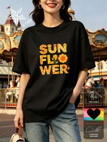 Women T-Shirts - 黑色 - 查看 1