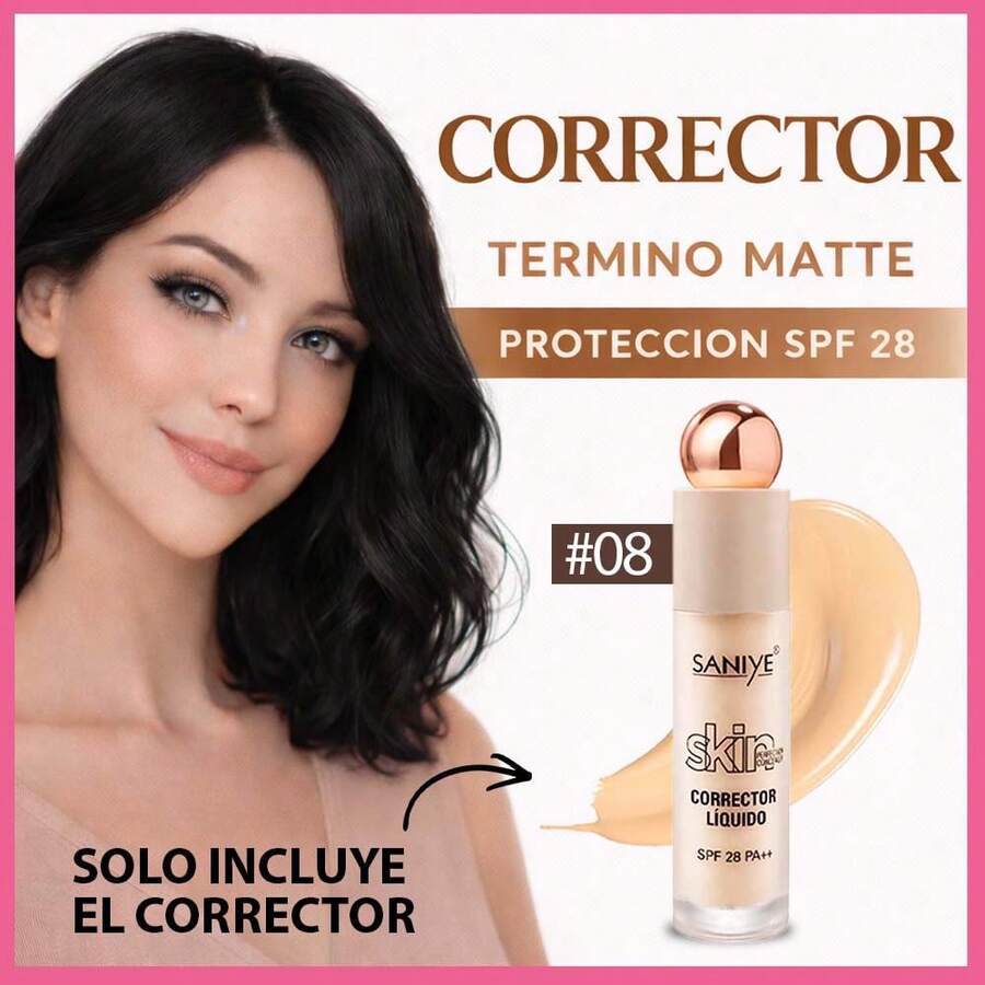SANIYE R8053 Skin Perfection Liquid Concealer Light Coverage - 08 - View 1