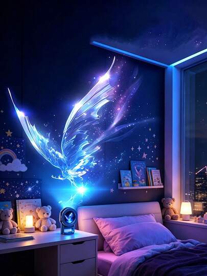 Creative Dreamy Pattern USB Projection Night Light, Portable Clear LED Ambient Decorative Night Light, Birthday Gift/Mother's Day Gift