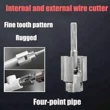 1 pieza Herramienta de roscado de tubería de agua PPR/PVC 20MM/25MM, herramienta de roscado interno y externo, troquel integrado, abridor de tubería de agua - A - Ver 6
